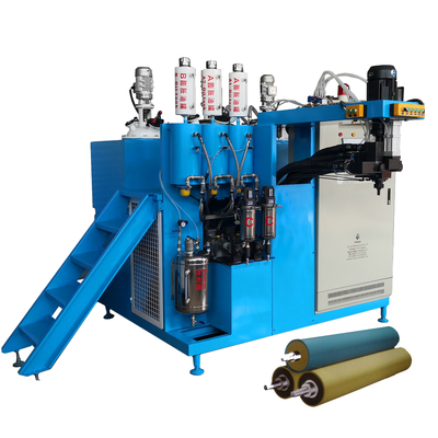 Con lăn Polyurethane 380V 24KW Máy đúc PU