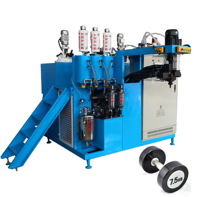 Bánh xe hình quả tạ PU Máy đúc Polyurethane 30L