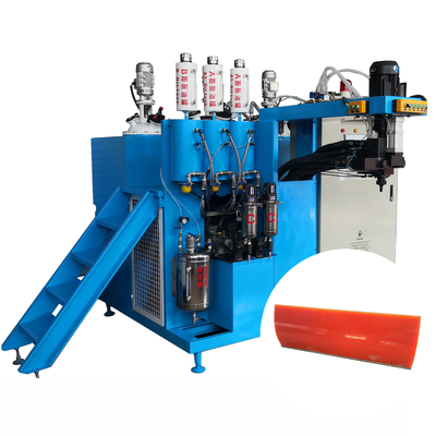 Máy Đúc Polyurethane 250L CE Belt Scraper