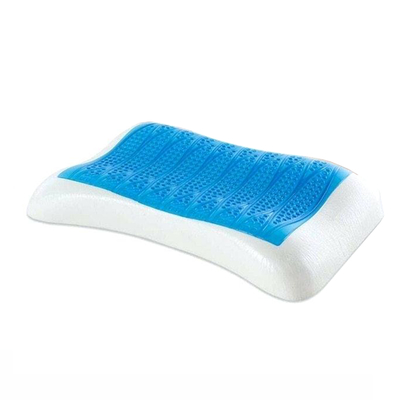 Gối Gel Memory Foam 7cm Relax Reversible Cooling