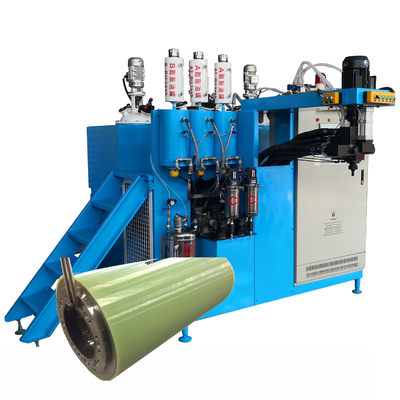 Máy dẫn hướng dẫn dây Urethane Máy tráng phủ Elastomer Máy đúc Polyurethane